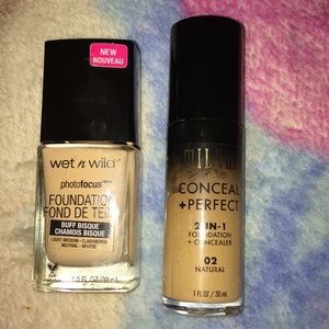 Wet n Wild and Milani Foundation